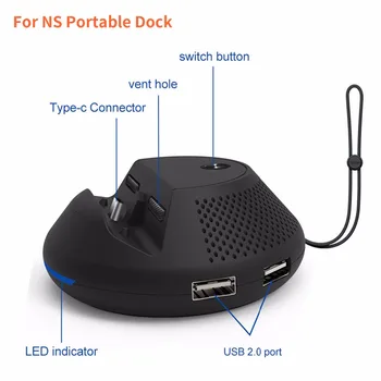 

TV Dock Switch Portable Dock Stand for NS Nintendo Switch Game Console with PCB board Cradle Holder