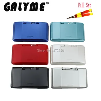 

New Arrival 7 Color Choose Full Parts Shell Replacement Housing For NintendoDS DS Plastic Case Shell N Dual Screen Boy Game