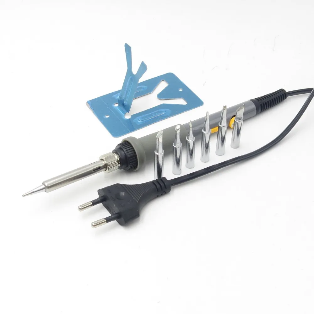 

PIGONG Switch type 220V/110V 60W Temperature Adjustable Electric Soldering Iron Station Mini Heater Pencil With EU Plug