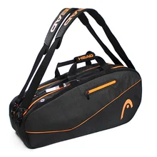 Головной бренд ракетка tenis резервного копирования рюкзак многофункциональный теннисный рюкзак с рисунком волана для 3-6 шт ракетки 21430241