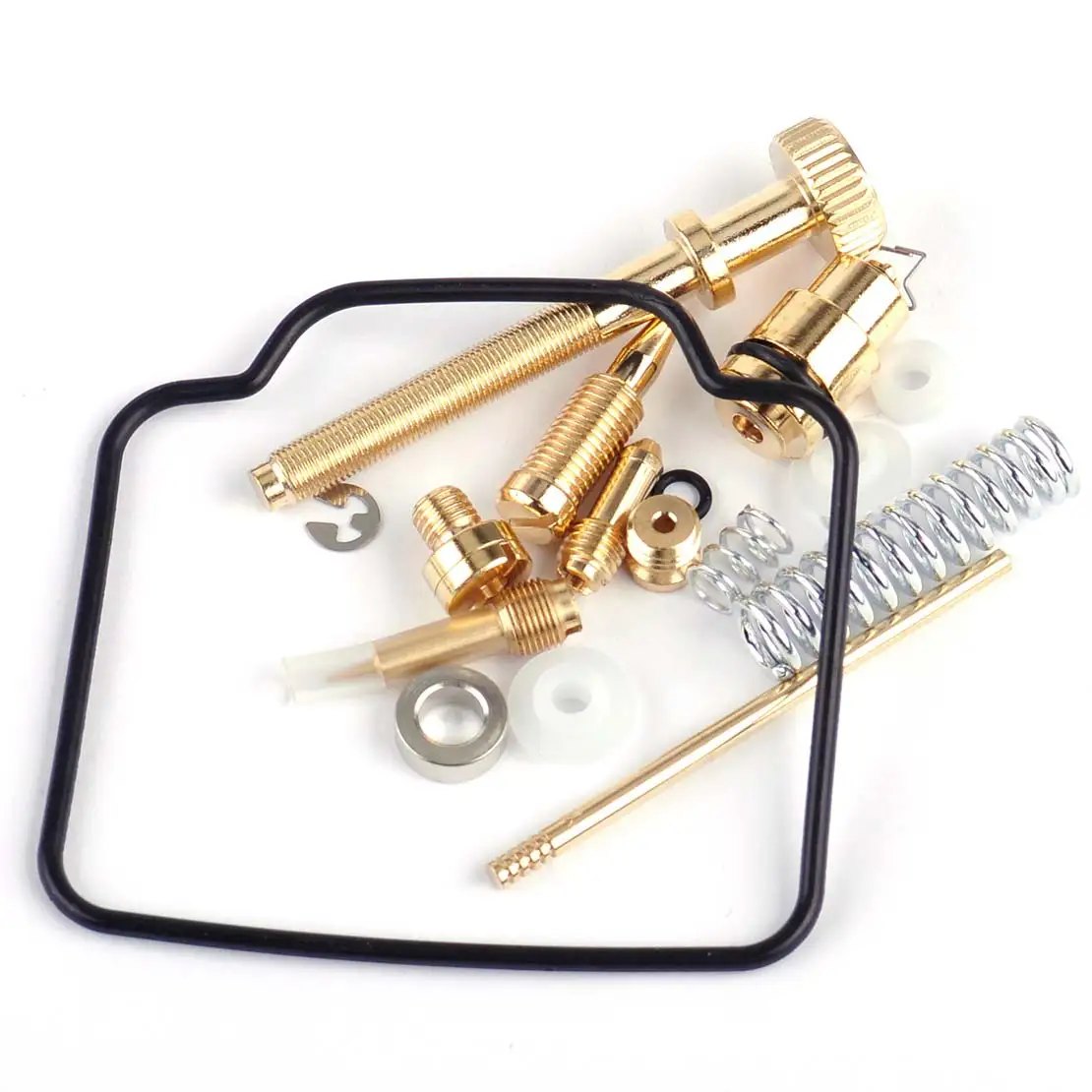 beler New 18pcs Metal Rubber Plastic Carburetor Repair Carb Rebuild Kit