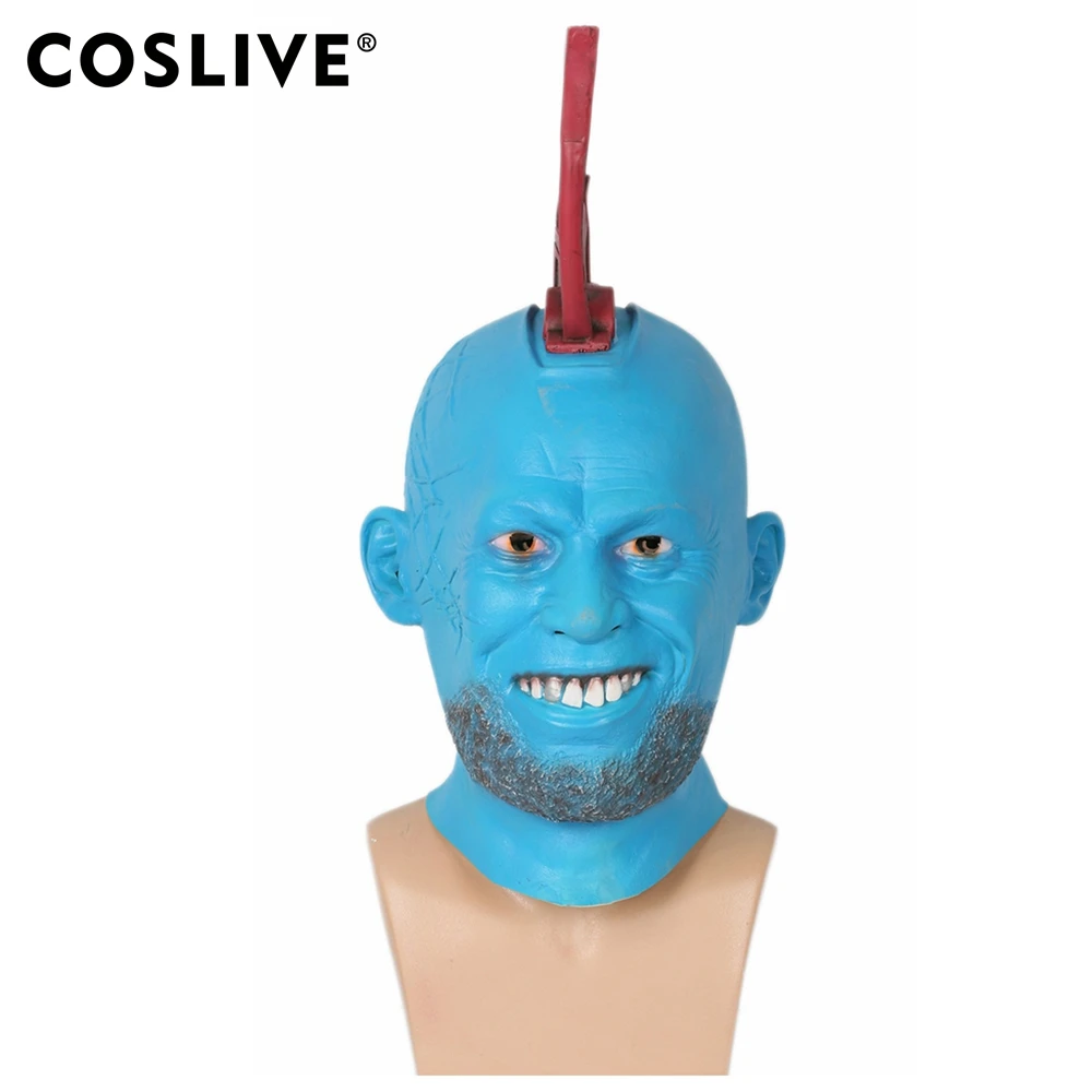 

Coslive Yondu Udonta Mask Guardians of the Galaxy Full Head Cosplay Helmet Yondu Helmet For Adult Costume Props