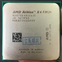 ПК компьютер AMD Athlon X4 870K X 870K FM2+ четырехъядерный процессор cpu работающий правильно настольный процессор