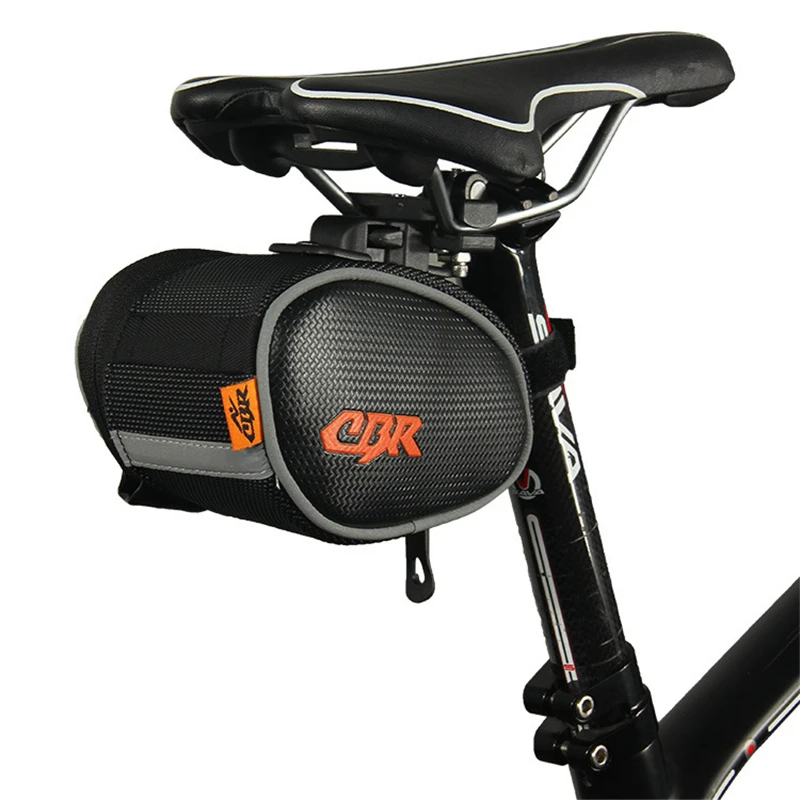 Discount Bike Bag Bicycle Saddle Pannier Waterproof MTB BMX Folding Bikes Rear Bags Storage Triathlon Pouch Cycle Cycling Accessories 2