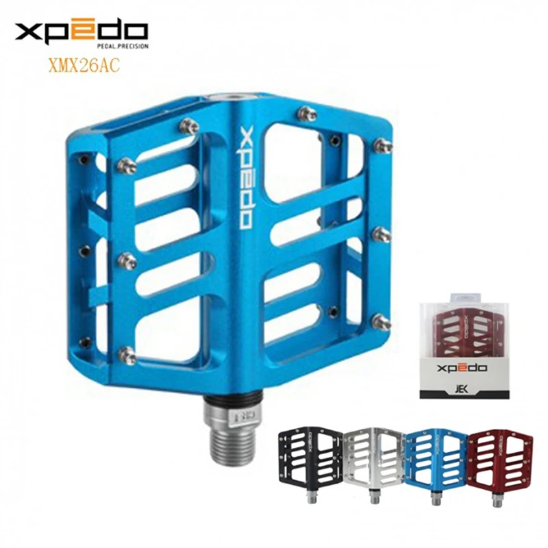 

2016 Wellgo XMX26AC Higher Brand Xpedo Pedal Bicycle Pedal Cycling Pedals for Mountain Bike Black/Silver/Red/Blue colors