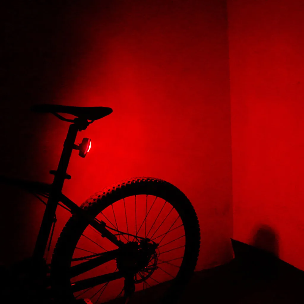 Excellent LED Bike Tail Light Bicycle Safety Cycling Warning Rear Lamp Night Riding Tool Red Blue Dimming Mode 5 Modes Plastic #PEX 4 Excellent LED Bike Tail Light Bicycle Safety Cycling Warning Rear Lamp Night Riding Tool Red Blue Dimming Mode 5 Modes Plastic #PEX 4