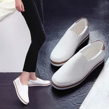 Explosion small white shoes spring 2017 new British style Outdoor comfort walking shoes flat Loafers women sport shoes zapatos