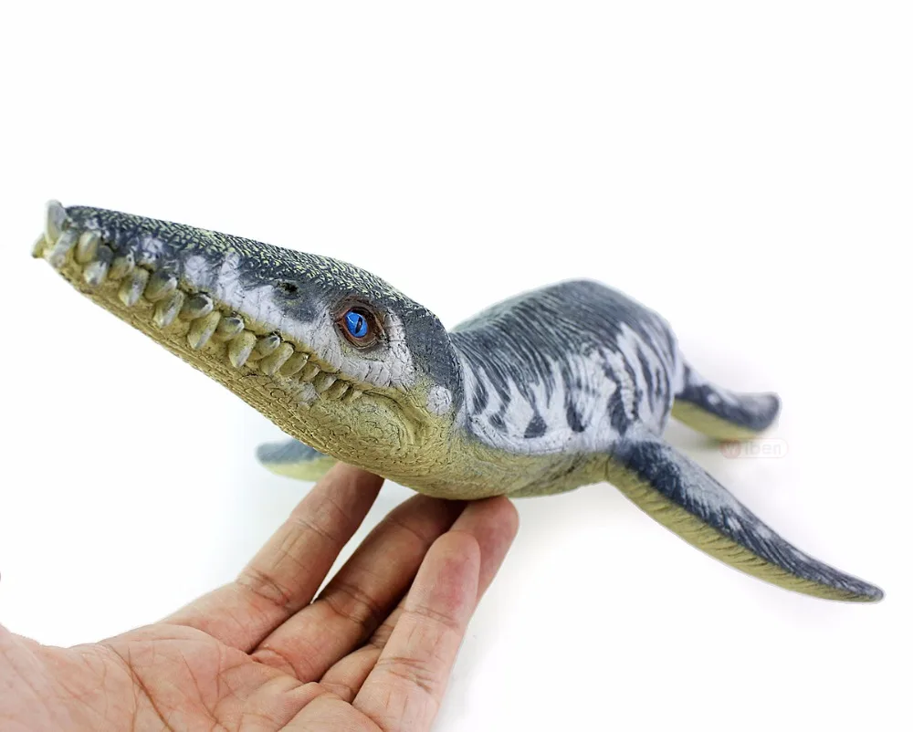 Sea Life Liopleurodon динозавр игрушка мягкая ПВХ фигурку ручная роспись животных Модель Коллекция Классические игрушки для детей подарок