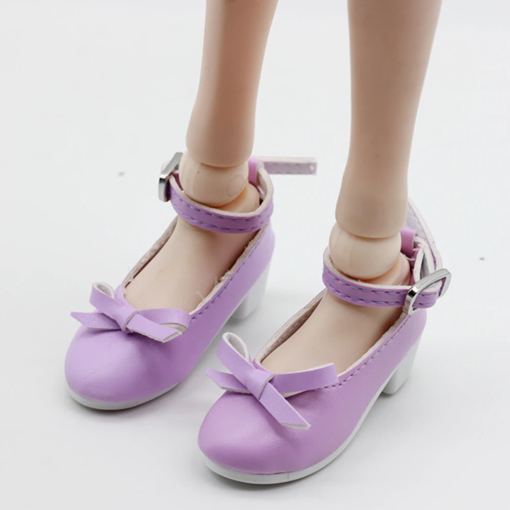 Fashion PU Leather Shoes for 16inch 60cm BJD SD Dolls mini shoes toy fit 1/3 Dolls 7.8cm 1pair doll accessories,doll shoes
