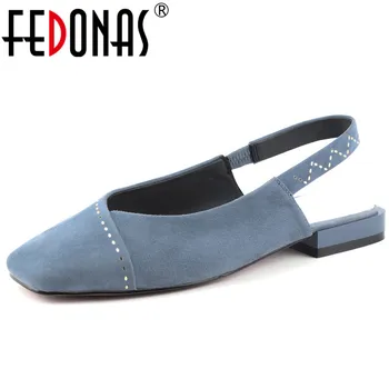 

FEDONAS Fashion Elegant Women Thick High Heels Pumps Ankle Strap Spring Summer Sexy Square Toe Party Shoes Woman Elegant Pumps
