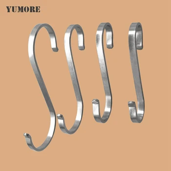 

New Arrival 304 Stainless Steel S Shape Hooks High Quality Best Price S Hanging Hooks Tools 200pcs/lot