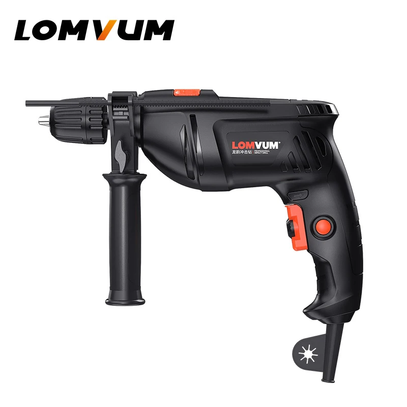 

LOMVUM Electric Hammer Home Power Tools Impact Drill 220v Household Drill Multifunction Rotary Tool Longyun Drill Screwdriver