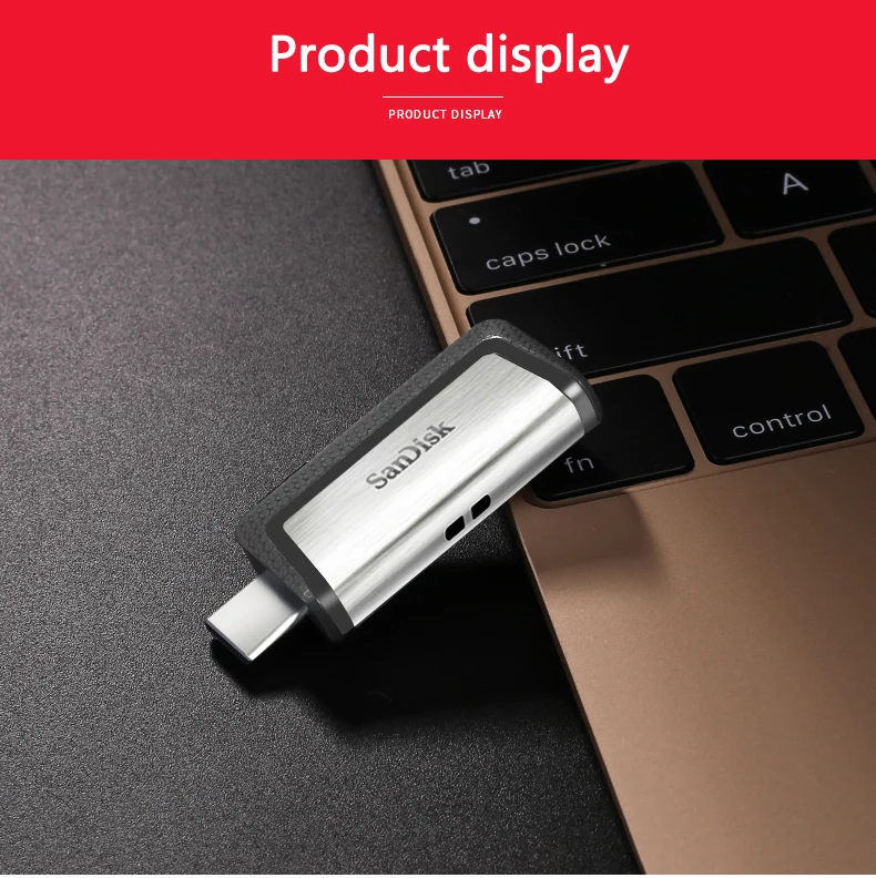 Sandisk SDDDC2 экстремально высокая скорость тип-c USB 3,1 двойной OTG USB флеш-накопитель 64 Гб 128 ГБ 256 ГБ 130 м/с OTG флеш-карта USB 32 Гб 16 Гб