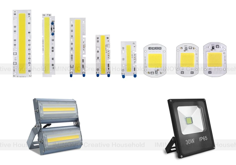 Полный dpechtrum растительного света COB Чип вход IP65 умный IC светодиодный светильник лампа 220 В 10 Вт 20 Вт 30 Вт 50 Вт для DIY прожектор