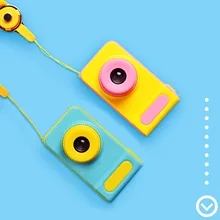 Детская 1080P 2-дюймовый Экран футболка с изображением персонажей видеоигр Мини цифровой Камера электронные фото Камера фотографии видеокамер Камера игрушка со встроенной игрой