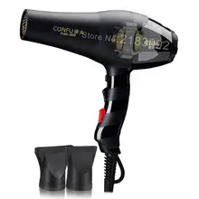 Высокое качество 2000 Вт сильная реальная мощность professional AC мотор фен с одним снимком прохладный ветер салон Инструменты фен для волос