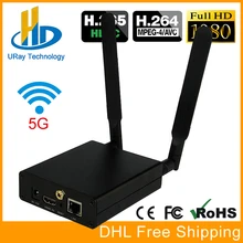 URay HEVC H.265 H.264 Codificador De Vídeo HDMI HDMI Transmissor Transmissão Ao Vivo Codificador H264 Codificador RTMP RTSP Servidor UDP