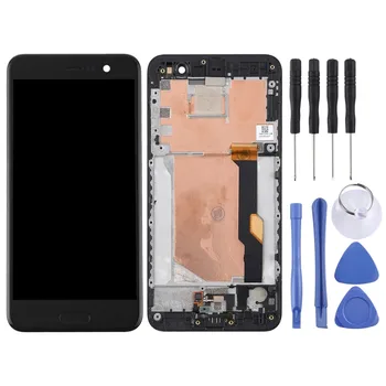 

LCD Screen and Digitizer Full Assembly with Frame for HTC U Play