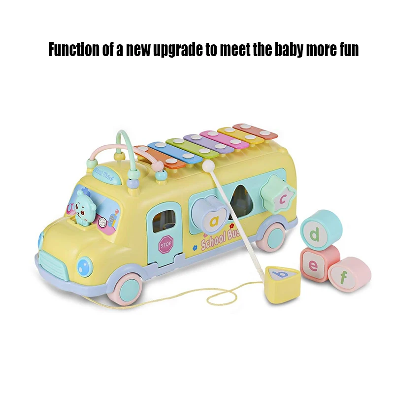 Baby School Bus Toy Music (1)