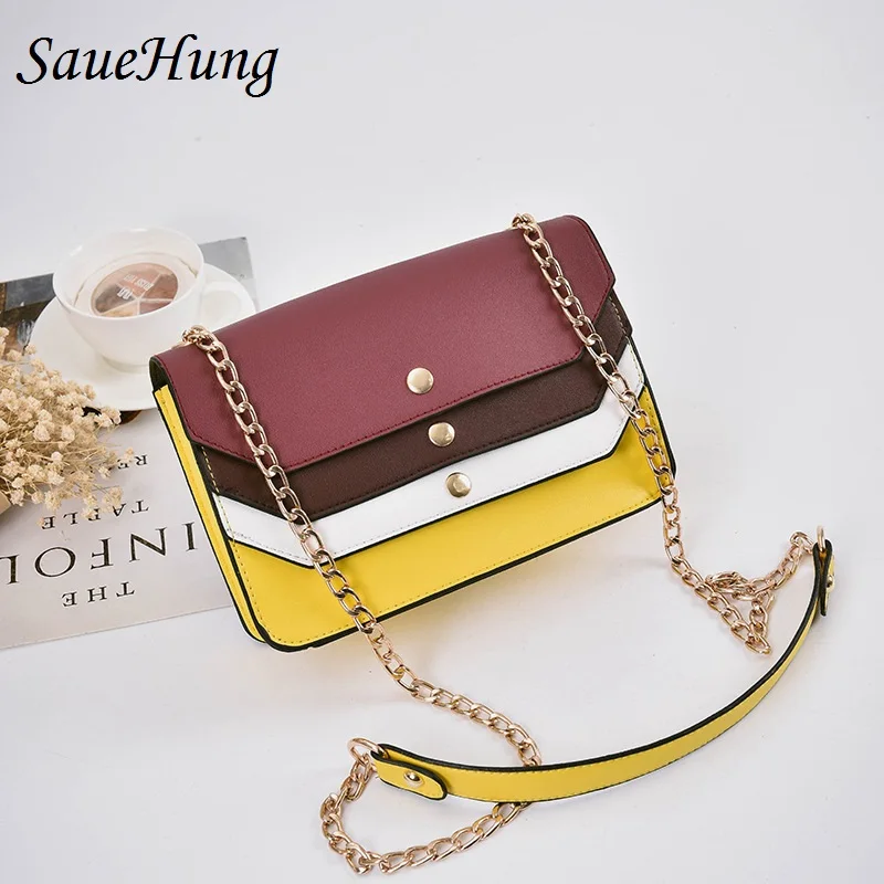 SaueHung Women Handbags Fashion Korean Flap Femme Leisure High Quality
