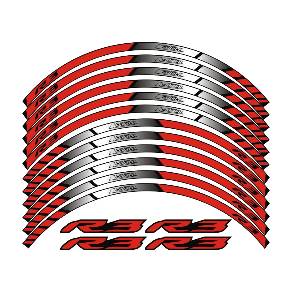 Светоотражающие наклейки k sharp для мотоцикла YAMAHA YZF R3|for yamaha|sticker for yamahamotorbike decals