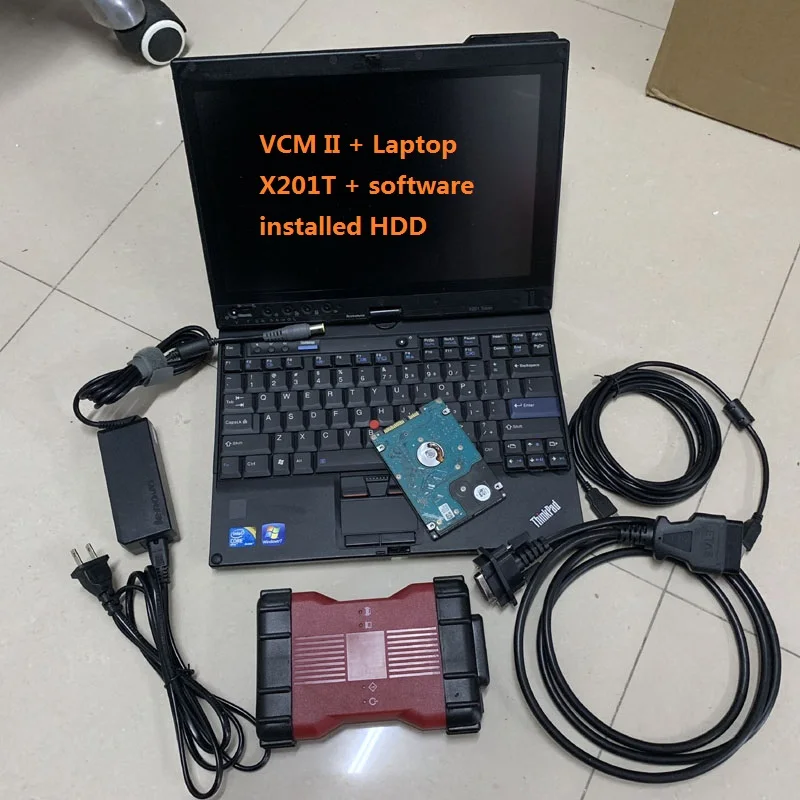 

2019 hot!!! Software Installed HDD + used Laptop X201T i7 4G + auto scanner for F-0rd VCM2 VCM ii full chip Car Diagnostic Tool