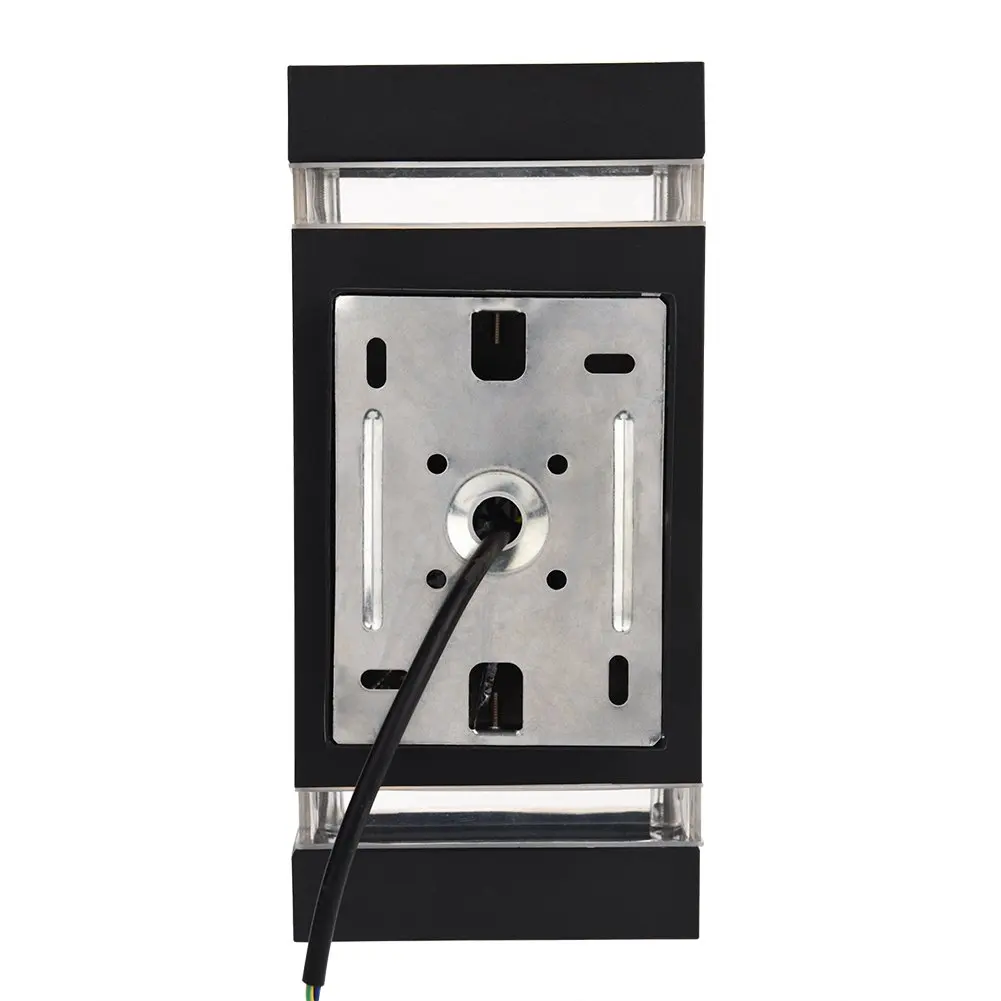 Lâmpadas de Parede Levou ao ar Moderno à Prova Levou Livre Interior Parede Sconce d' Água Branco Quente 2 Gu10 Lâmpada 14 w - 10 Ao Ar Livre Interior Parede Sconce Moderno