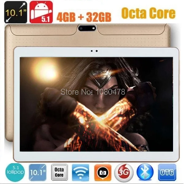 2017 Android tablet 10 inch Octa Core 3G 4G LTE Phone Call 4GB RAM 32GB ROM 1280*800 IPS Dual Cameras GPS Tablets 10 10.1