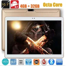 2017 Android tablet 10 pulgadas Octa Core 3G Llamada de Teléfono 4G LTE 4 GB RAM 32 GB ROM 1280*800 IPS Cámaras Duales GPS Tabletas 10 10.1