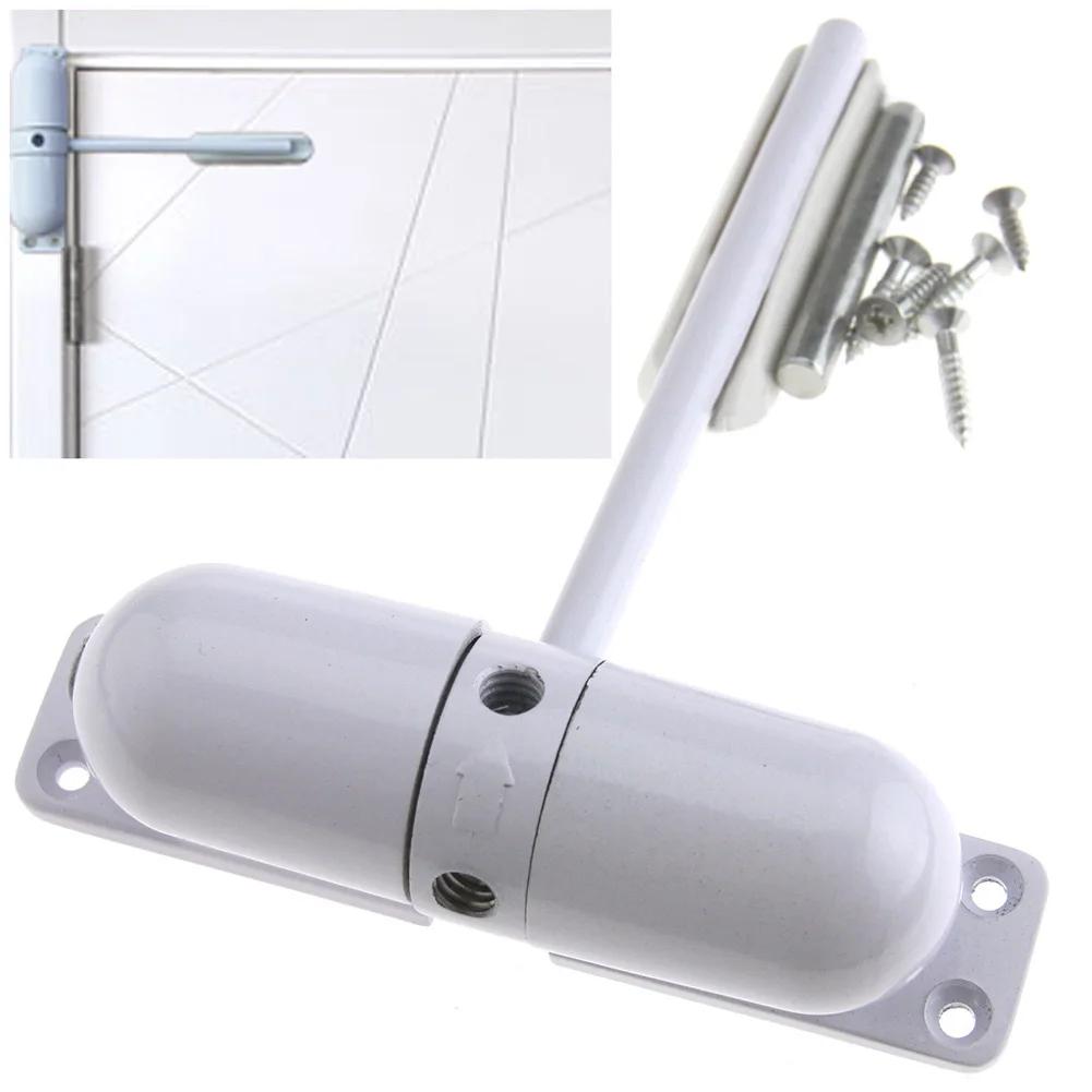 

Automatic Spring Door Closer Mounted Adjustable Portable For Home Office Store HUG-Deals