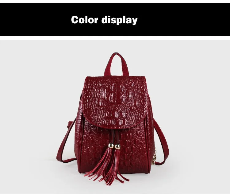 women backpack genuine leather (5)