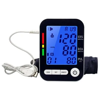 

CK-A156 Arm Sphygmomanometer Automatic Electronic Blood Pressure Monitor LCD Digtal Display Screen Intelligent Pressure