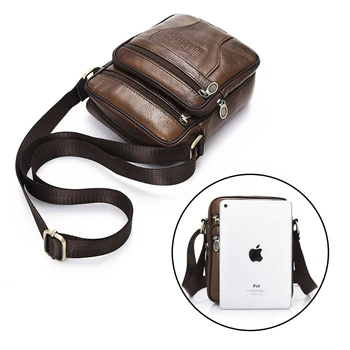 

Men Vintage Shoulder Bag Messenger Cross body Bags Handbag