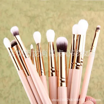 

by ems or dhl 50sets 12pcs/lot Pro Makeup Brushes Set Foundation Powder Eyeshadow Eyeliner Lip Brush Tools