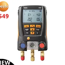 Testo 549 цифровой манометр хладагент сервис манометр системы метр точная система измерения для HVAC 0560 0550