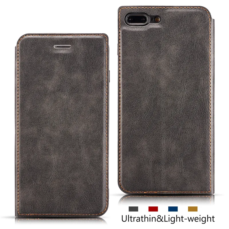 Чехол для iphone 6 6s 7 8 plus X XS max XR XSMAX Ультратонкий чехол телефона с отделениями карт