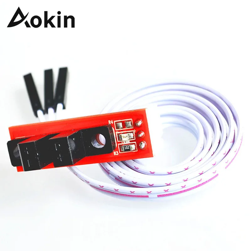 

Aokin 3D Printer Parts Optical Endstop Light Control Limit Switch RAMPS 1.4 optical endstop for 3d printer