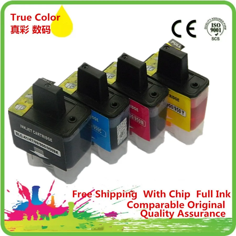 Replacement LC09 LC41 LC47 LC900 LC950 Ink Cartridges For Brother FAX-1840C  FAX-1940CN FAX-2440C DCP 110C 115C 117C 120C - AliExpress