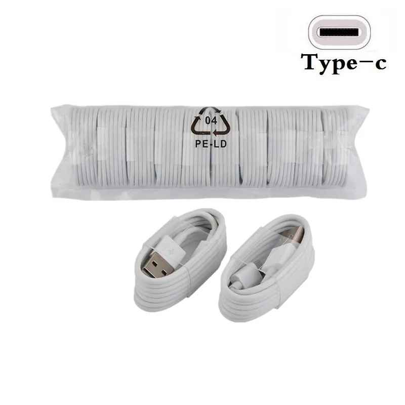 

20Pcs/lot 8pin usb Type-c cable USB 3.1 Type C USB C cable USB Data Sync Charge Cable charger For samsung for iphone X 8 7
