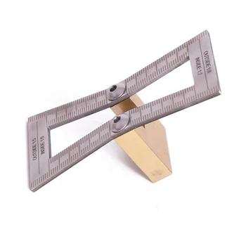 

1pc Dovetail Marker High Strength Woodworking Marking Gauge Hand Cut Scale Template Stainless Steel Guide Tool Gauge