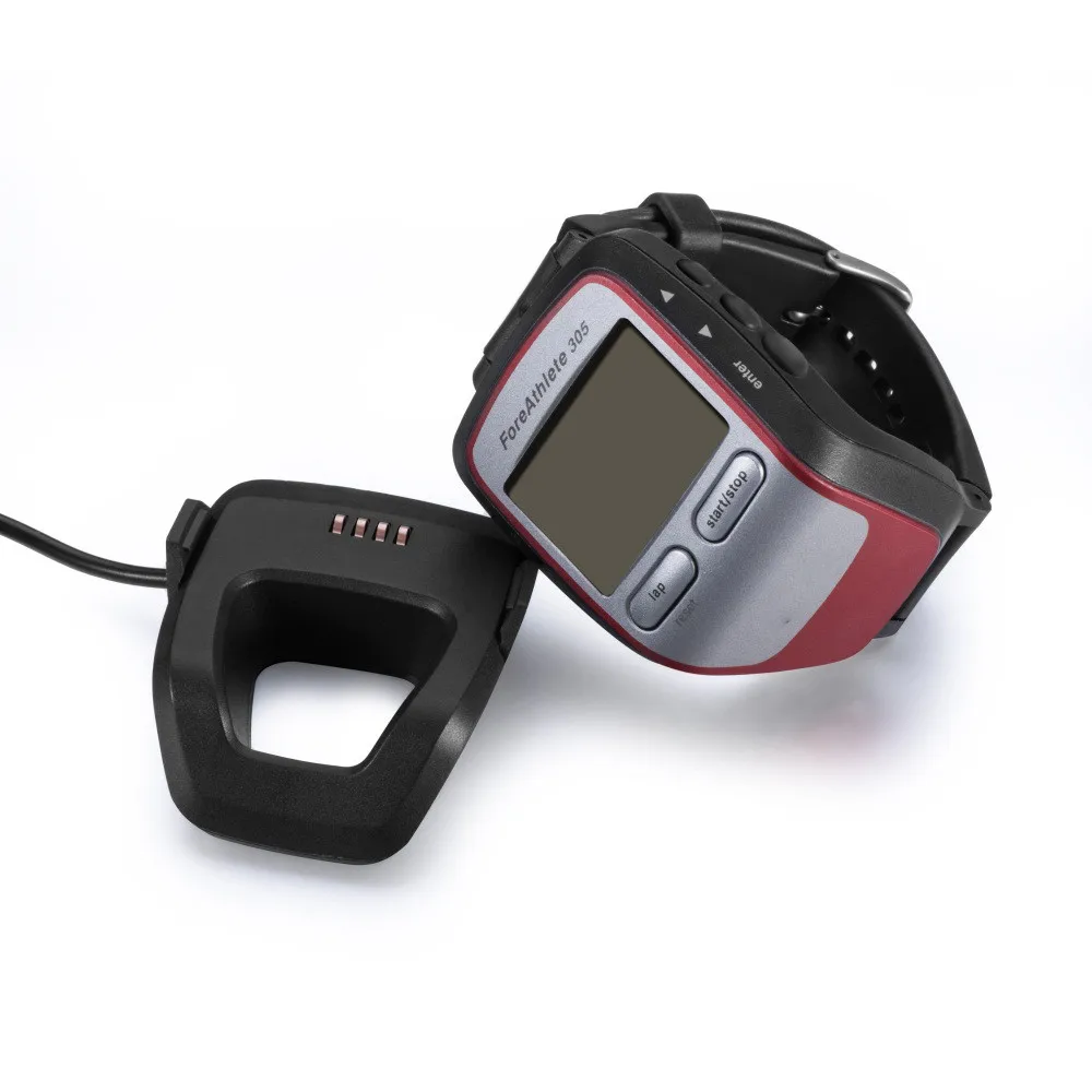 Для Garmin Forerunner 305 gps часы модель тренер для бегунов переходник для зарядного устройства Носимых устройств smartwatch relogios horloge