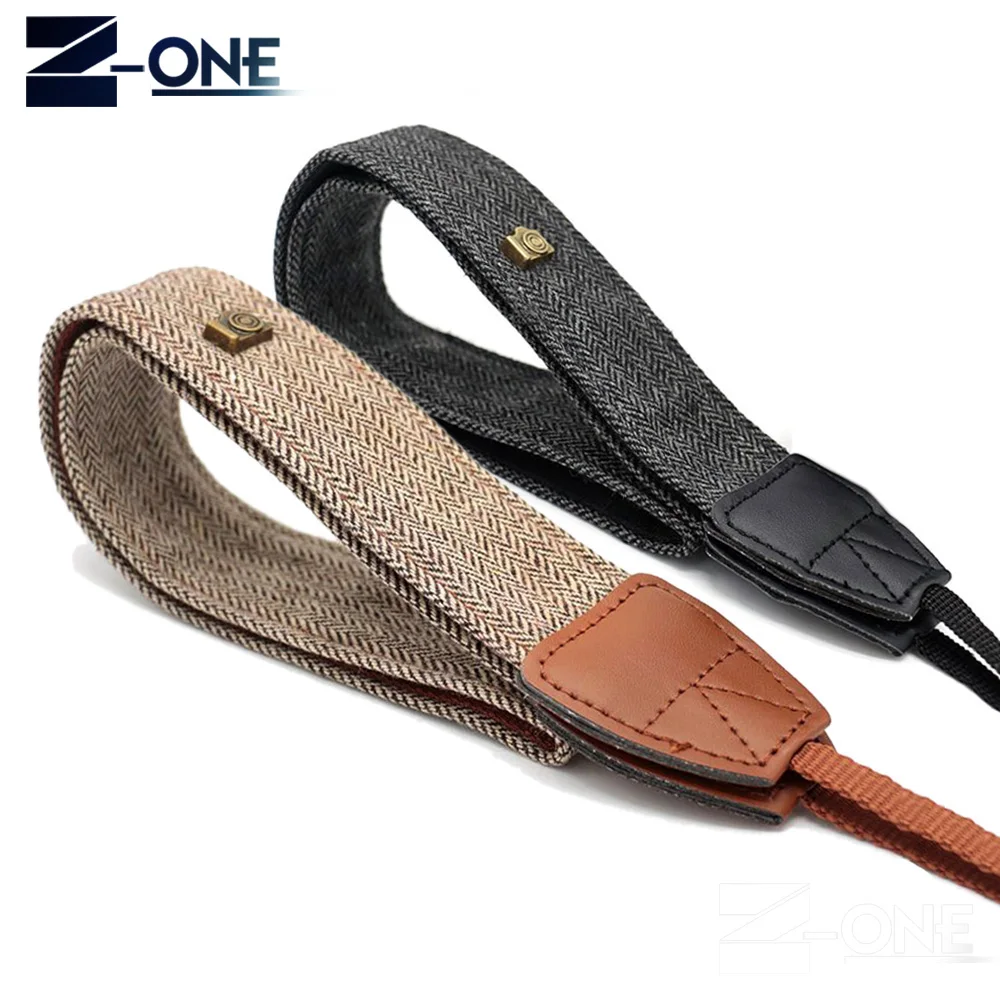 

Universal Anti-slip Cotton Leather Camera Shoulder Neck Strap Belt For Nikon D7500 D5600 D5500 D5300 D3400 D850 D800 D500 D5 D4