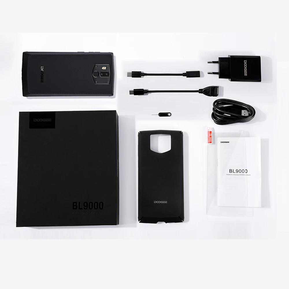 DOOGEE BL9000 5,99 ''OTG 4G смартфон 9000 mAh 5V 5A флэш-Зарядка 6GB 64GB Android 8,1 Helio P23 12MP+ 5MP+ 8MP NFC мобильный телефон