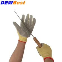 Анти-Резные Перчатки безопасные устойчивые к порезам ножестойкие проволочная металлическая сетка из нержавеющей стали мясник порезостойкие защитные перчатки