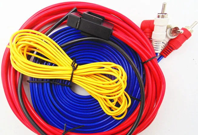 Новое поступление Установка Провода кабель комплект Аудиомагнитолы автомобильные сабвуфер Установка Провода кабель комплект