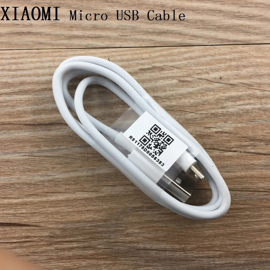 

Original XIAOMI 2A Micro USB data white Cable for MI max 2 3 4 Redmi 3 3X 3S 4 4A 4X 5 5A 5 plus note4 note4X note5A fast charge