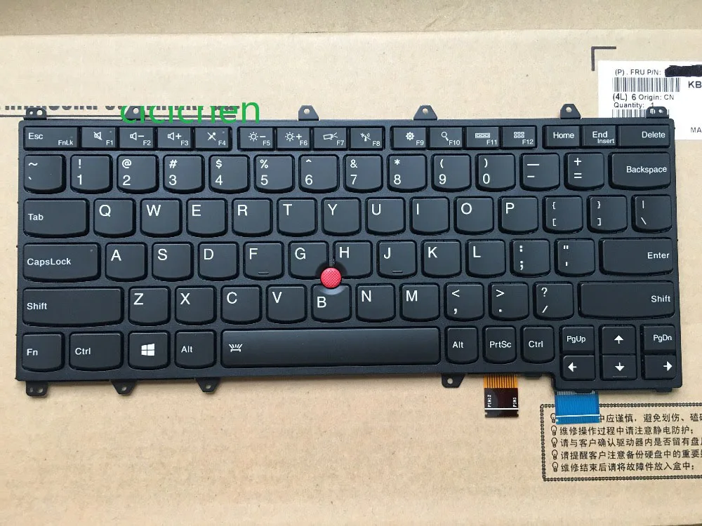 NEW English Laptop Keyboard For for Lenovo Thinkpad YOGA 260 US United States Backlit NEW English Laptop Keyboard For for Lenovo Thinkpad YOGA 260 US United States Backlit