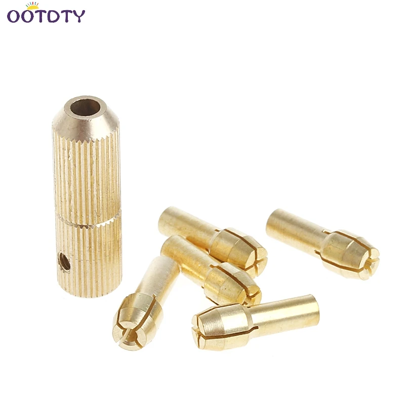 1+5Pcs 0.5-3.0mm Micro Twist Hand Drill Kit Chuck Electric Drill Bit Collet 2mm-25 1+5Pcs 0.5-3.0mm Micro Twist Hand Drill Kit Chuck Electric Drill Bit Collet 2mm-25