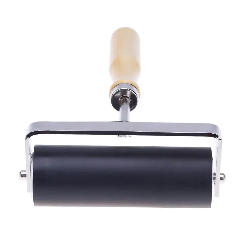 10 см резиновый ролик для глины гончарная Скалка Инструмент для моделирования антипригарный ролик штифт штамповка Brayer глина для художественных работ инструменты для рукоделия
