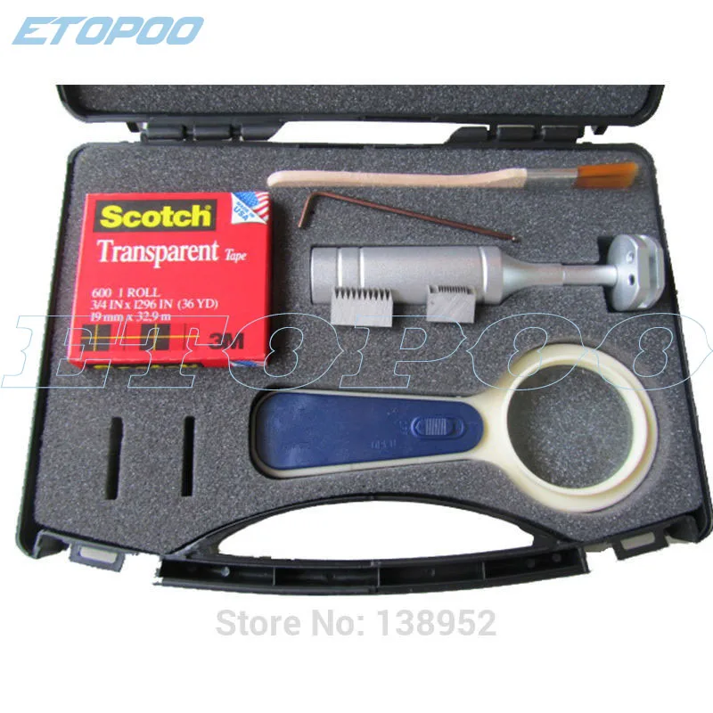 

Factory Outlet QFH Cross Cutter Adhesion Tester Cross-Cut Tester Kit including 1mm/2mm blades